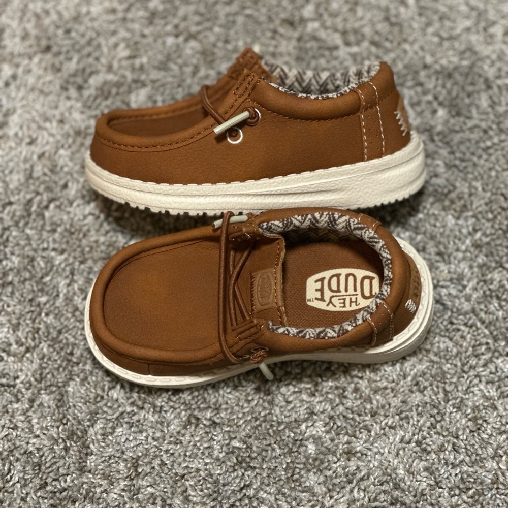 Hey Dude Kids' Tan Moccasins